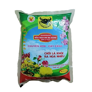 Phân đầu trâu đa năng NPK 17-12-7 đa năng chuyên hoa - cây cảnh giúp chồi khỏe - hoa nhiều phù hợp mọi giai đoạn cây trồng