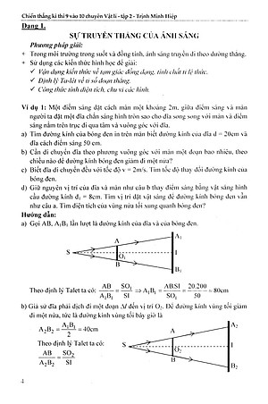 Sách Chiến Thắng Kì Thi Lớp 9 Vào Lớp 10 Chuyên Vật Lí (Tập 2)