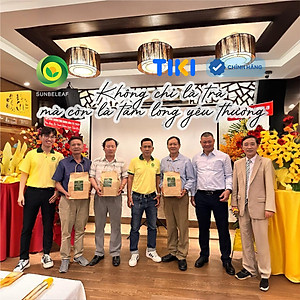 Trà Đông Trùng Hạ Thảo Tứ Vị Táo Đỏ Sunbeleaf – Bồi Bổ Cơ Thể, Bổ Khí Huyết, Tốt Cho Tim Mạch, Chống Lão Hóa – Hộp 10 Đến 20 Gói