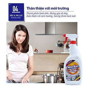 Combo 03 chai Nước Tẩy Đa Năng Mao Bao 600ml