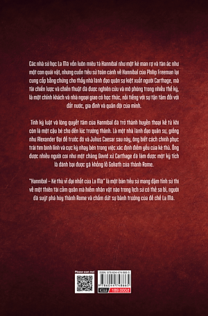 Hannibal - Kẻ Thù Vĩ Đại Nhất Của La Mã - Bìa Cứng