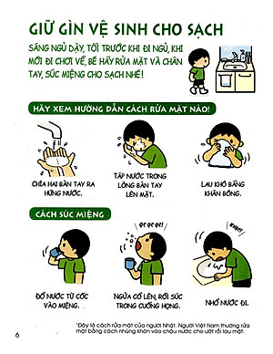 Cẩm Nang Sinh Hoạt Bằng Tranh Cho Bé Tập 1: Kĩ Năng Sinh Hoạt Thường Ngày (Tái Bản 2019)