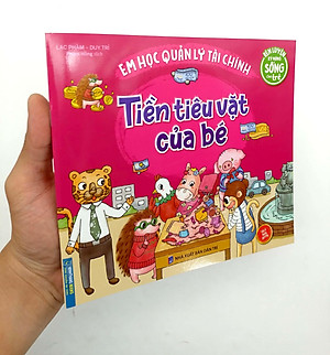 Sách Rèn Luyện Kỹ Năng Sống Cho Trẻ - Em Học Quản Lý Tài Chính - Tiền Tiêu Vặt Của Bé