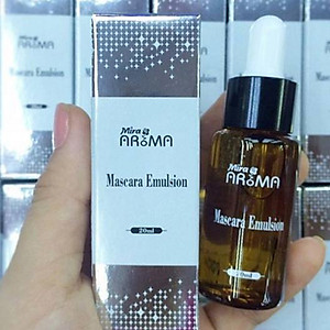 Nước pha Mascara không vón cục Mira Aroma Hàn Quốc 20ml tặng kèm móc khoá