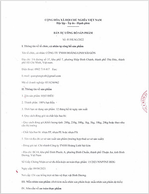 Hạt Điều Rang Mộc Vị Tự Nhiên - Thương Hiệu Holinut/500gr