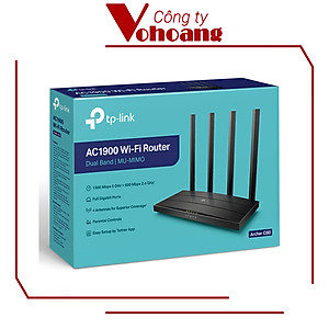 Bộ Phát Wifi TP-Link Archer C80 Băng Tần Kép MU-MIMO AC1900 - Hàng Chính Hãng