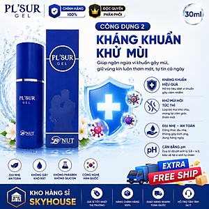 Gel vệ sinh phụ nữ PLSUR độc quyền DAMODE chai 30ml gel vệ sinh phụ nữ tốt nhất chính hãng Hàn Quốc