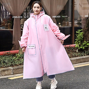 Áo Mưa Thời Trang Họa Tiết Gấu Nice Thiết Kế Thân Dài Có Kính Chắn Mưa Và Bao Tay Tiện Lợi- CÓ 4 MÀU - LOẠI 1 - HÀNG CHÍNH HÃNG MINIIN