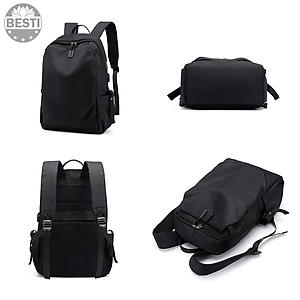 Balo Nam Chống Thấm Nước, Chống Xước, Chống Trộm, Thoáng Khí  Phong Cách Thời Trang  Besti BTY01 Chất Liệu Vải Cao Cấp Oxford - Hàng Chính Hãng