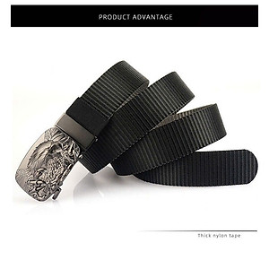 Dây nịt nam, thắt lưng nam dây dù cao cấp bền đẹp khóa đúc đặc tự động tiện lợi mẫu HOT