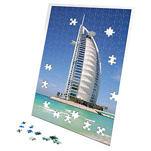 Tranh xếp Hình Tia Sáng Tháp Ả-Rập (247 Mảnh Ghép)