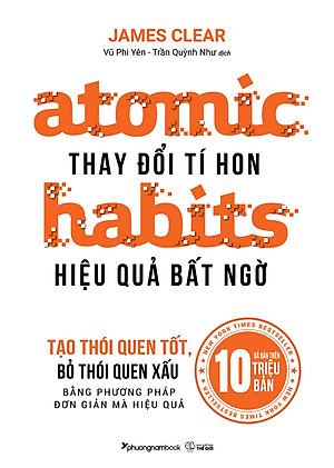 Sách Thay Đổi Tí Hon - Hiệu Quả Bất Ngờ Atomic Habits (Tái Bản Lần 4)