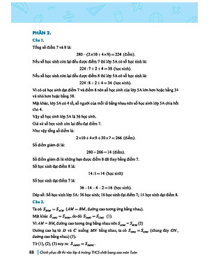 Sách Chinh Phục Đề Thi Vào Lớp 6 Trường THCS Chất Lượng Cao Môn Toán