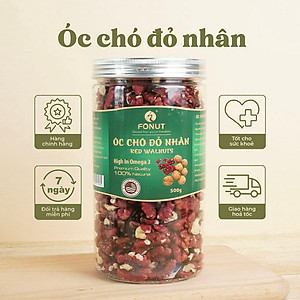 Quả Óc Chó Đỏ Mỹ đã tách vỏ ( hũ 500gr )