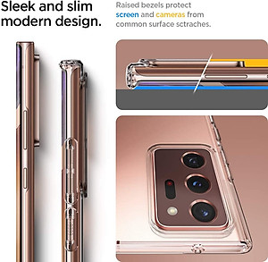 Ốp lưng silicon dẻo cho Samsung Galaxy Note 20 Ultra hiệu Ultra Thin siêu mỏng 0.6mm - Hàng nhập khẩu