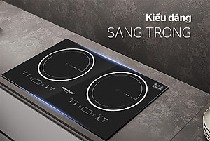 Bếp Âm Từ Đôi Sunhouse SHB9003-EC (70 cm) - Hàng Chính Hãng