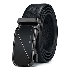 Thắt lưng nam da bò nguyên chất mặt khóa tự động hợp kim cao cấp