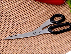 Combo kéo cắt càng cua Echo Metal + kéo cắt gà/thịt đầu cong - nội địa Nhật Bản