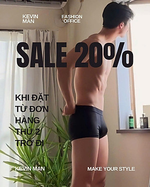 Quần lót nam ,quần sịp nam tam giác chất thun lạnh mềm mịn siêu mát, thấm hút mồ hôi - KELVIN CELIN -