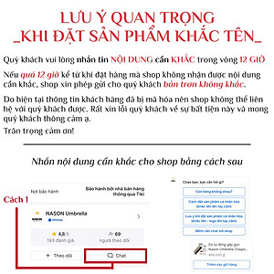 Dù tự động gấp gọn Nason Umbrella Chagoi cán gỗ hiếm, khắc tên, logo dát vàng, dù gấp gọn che nắng che mưa chống tia UV 