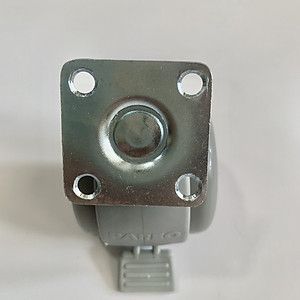 Bộ 4 bánh xe càng xoay có khóa 38-50mm cho ghế/bàn xoay văn phòng nội thất - tải 40kg - Happy Move Thái Lan