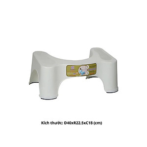 Ghế Kê Chân Toilet Chống Táo Bón Ngăn Ngừa Các Bệnh Tiêu Hóa Khi Đi Vệ Sinh