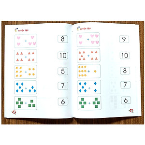 Hành trang cho bé chuẩn bị vào lớp 1 - Bộ vở Luyện đọc - Bé học toán và Luyện viết