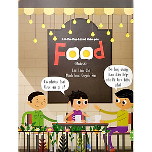 Sách Lift-The-Flap-Lật Mở Khám Phá - Food - Thức Ăn
