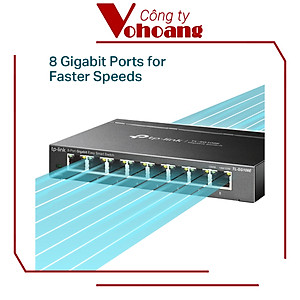 Bộ Chia Mạng 8 Cổng TP-Link TL-SG108E - Hàng chính hãng