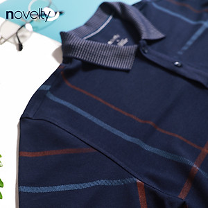 Áo thun nam Polo NOVELTY dệt họa tiết 210132N