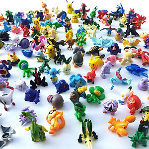 Bộ sưu tập mô hình đồ chơi Pokemon 144 chi tiết (bộ đủ không trùng nhau), màu sơn đẹp, ít lem màu, làm vật trang trí bàn học, bàn làm việc, làm quà tặng, làm đồ chơi Pokemon nhập vai, kích thích trí tưởng tượng cho các bé