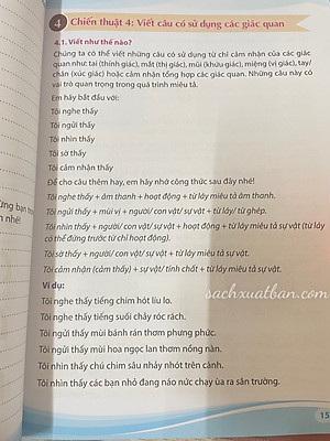 Sách Chiến thuật Viết văn tiểu học Tập 1