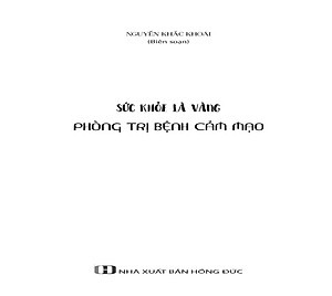 Sức Khỏe Là Vàng - Phòng Trị Bệnh Cảm Mạo