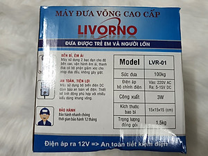 Máy đưa võng tự động cao cấp Livorno LVR01 - Hàng chính hãng