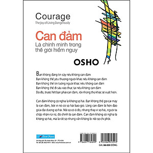 Sách OSHO - Can Đảm Là Chính Mình Trong Thế Giới Hiểm Nguy