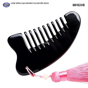 Cạo gió sừng đen (MH824) Masssage toàn thân, giúp tuần hoàn khí huyết - Chăm sóc sức khỏe