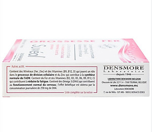  Suvéal Grossesse - Fer: Vitamin Tổng Hợp Cho Bà Bầu Cao Cấp Từ Pháp, Bổ Sung Đầy Đủ Vitamin Khoáng Chất, Ngăn Ngừa Dị Tật Thai Nhi, Tiền Sản Giật Và Tiểu Đường Thai Kỳ, Không Gây Táo Bón