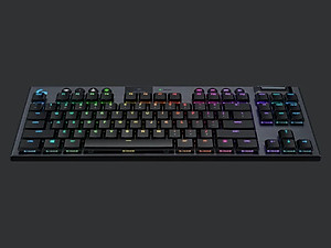 Bàn phím game cơ học không dây Lightspeed Logitech G913 TKL - Hàng chính hãng
