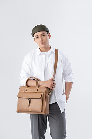 Cặp Công Sở Lata ( Thời trang nam basic - Cặp da CA40 )