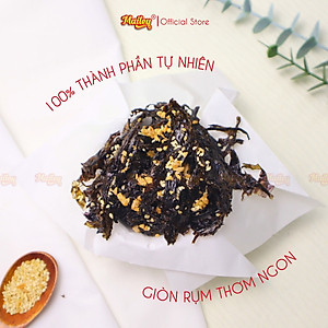 [COMBO 2 HŨ 200G] Rong biển cháy tỏi Mailey Hũ 200g - Rong biển ăn liền, ăn vặt, trộn cơm thơm ngon giàu dinh dưỡng