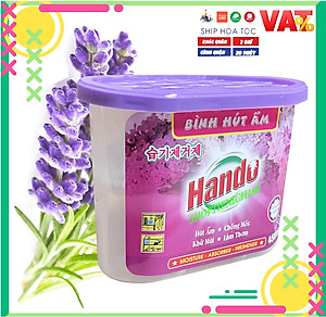 Combo 6 Hộp Hút Ẩm Khử Mùi Nấm Mốc Hương Hồng 450Ml