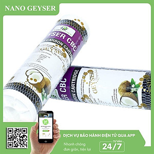 Bộ 3 lõi lọc nước 123 dùng cho các dòng máy UF, Lõi PP.2IN1.GAC, Cation, CBC - Hàng Chính Hãng