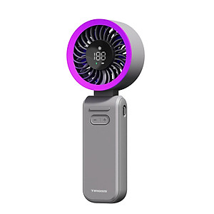 Quạt tích điện cầm tay USB Tiross TS3422  - Hàng chính hãng