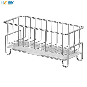 Kệ để đồ rửa chén bát gác trên bồn rửa inox 304 Hobby Home Decor KRC5