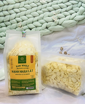 Hạnh Nhân Lát Mỹ - Hạt hạnh nhân cắt lát làm bánh, làm sữa hạt