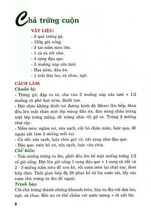 Sách Thực Đơn Nấu Ăn Đơn Giản - Tập 1