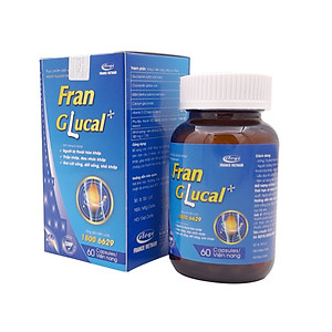 FRAN GLUCAL - NĂNG ĐỘNG - Tăng chất nhầy cho dịch khớp, phục hồi và tái tạo mô sụn khớp bị tổn thương