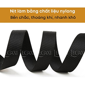 Thắt Lưng Dây Nịt Khóa Nhôm Canvas Quân Đội Tháo Nhanh Vải Nylong Dù Thời Trang Nam Nữ Unisex Legaxi