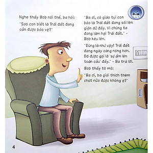 Sách Yêu Thương Và Bảo Vệ Hành Tinh Xanh - Sự Ấm Lên Toàn Cầu