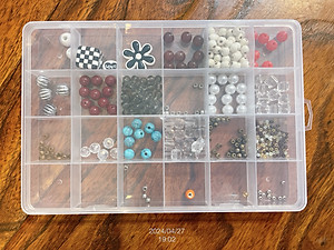 Hộp Nhựa 10 Ngăn 24 Ngăn Mini Có Nắp Trong Suốt Đựng Trang Sức Linh Kiện Điện Tử Đinh Ốc Tô Vít